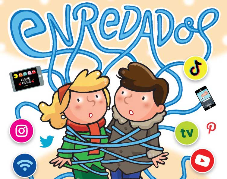 Enredados cas pantallas