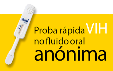 VIH - Proba rápida no fluido oral anónima